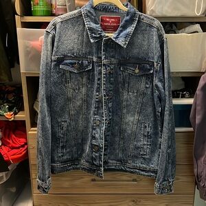 Patrol Jeans Red Label Acid Wash Denim Men’s Jacket L